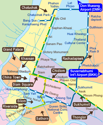 Bangkok Map