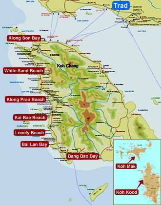 Koh Chang Map