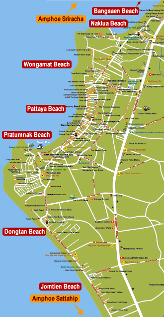 Pattaya Map